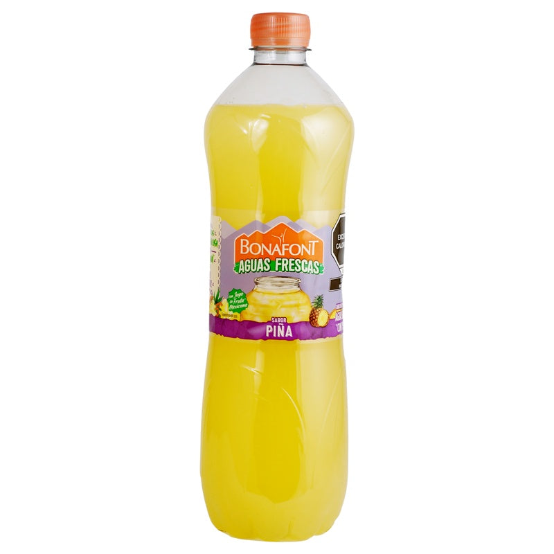Agua Bonafont Juzzy Piña Fresca 1 Litro 758104005635  perfil 8