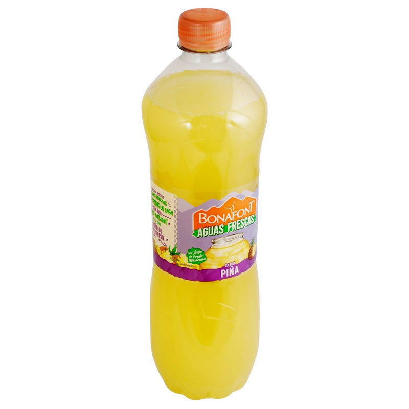 Agua Bonafont Juzzy Piña Fresca 1 Litro 758104005635  perfil 9