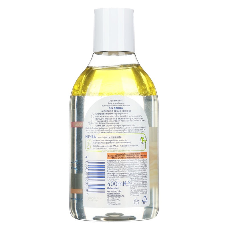 Agua Micelar Nivea Iluminadora 400 Ml 4006000068558  perfil 4
