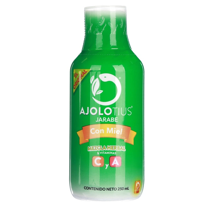 Ajolotius Jarabe Con Miel 250 Ml 7500462746605 