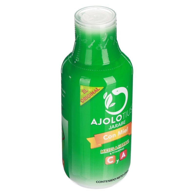 Ajolotius Jarabe Con Miel 250 Ml 7500462746605  perfil 2