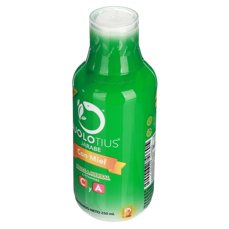 Ajolotius Jarabe Con Miel 250 Ml 7500462746605  perfil 3