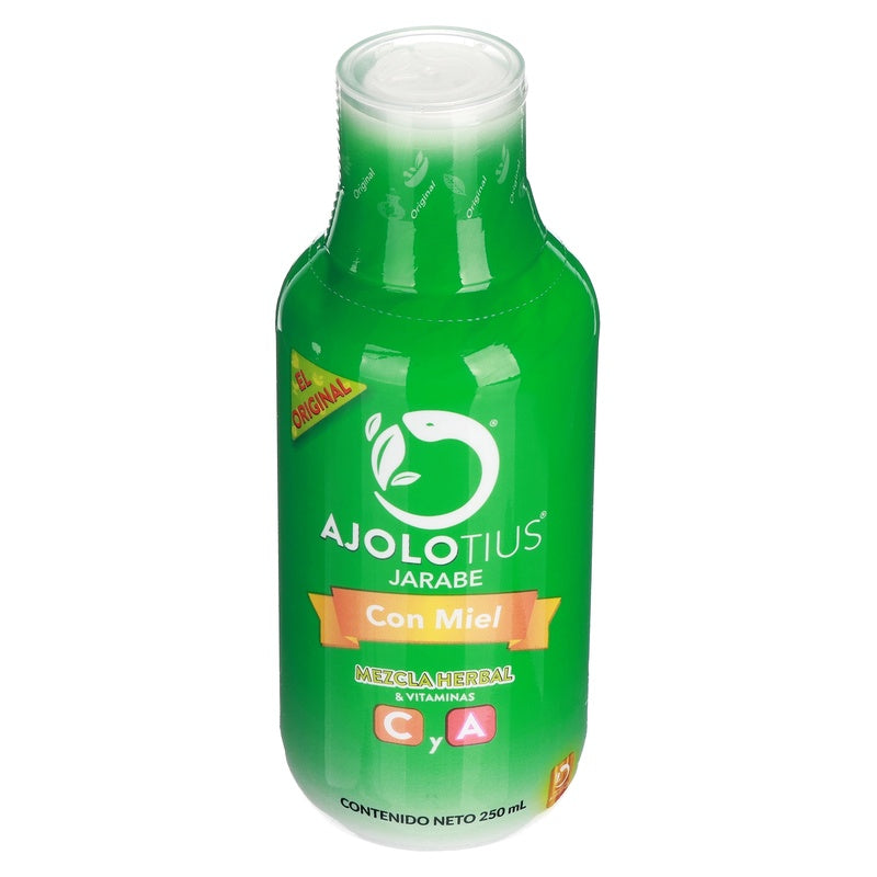 Ajolotius Jarabe Con Miel 250 Ml 7500462746605  perfil 8