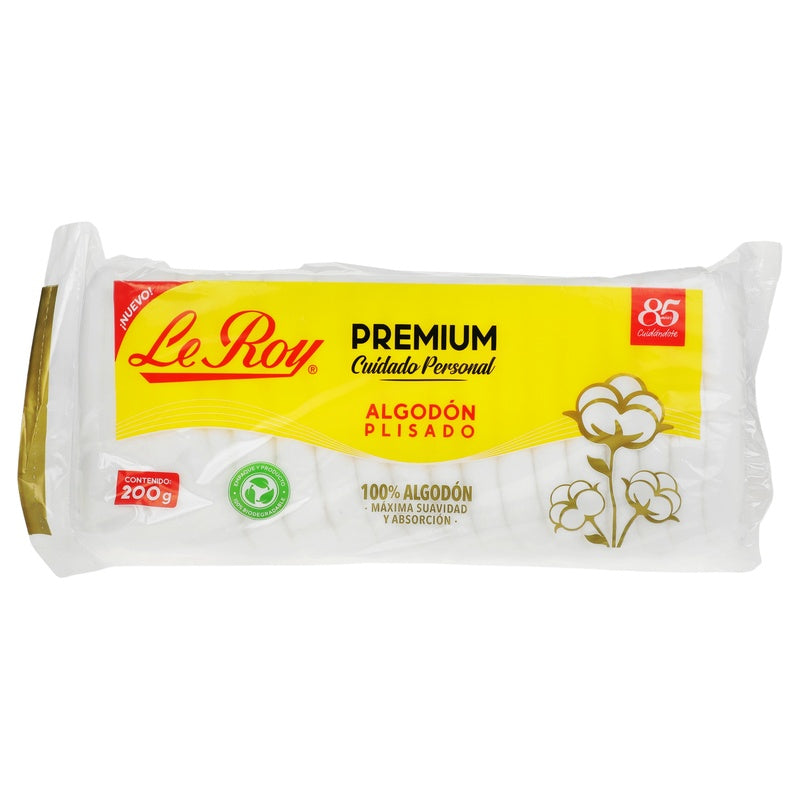 Algodon Le Roy Premium Plisado 200 G 729514000268  perfil 2