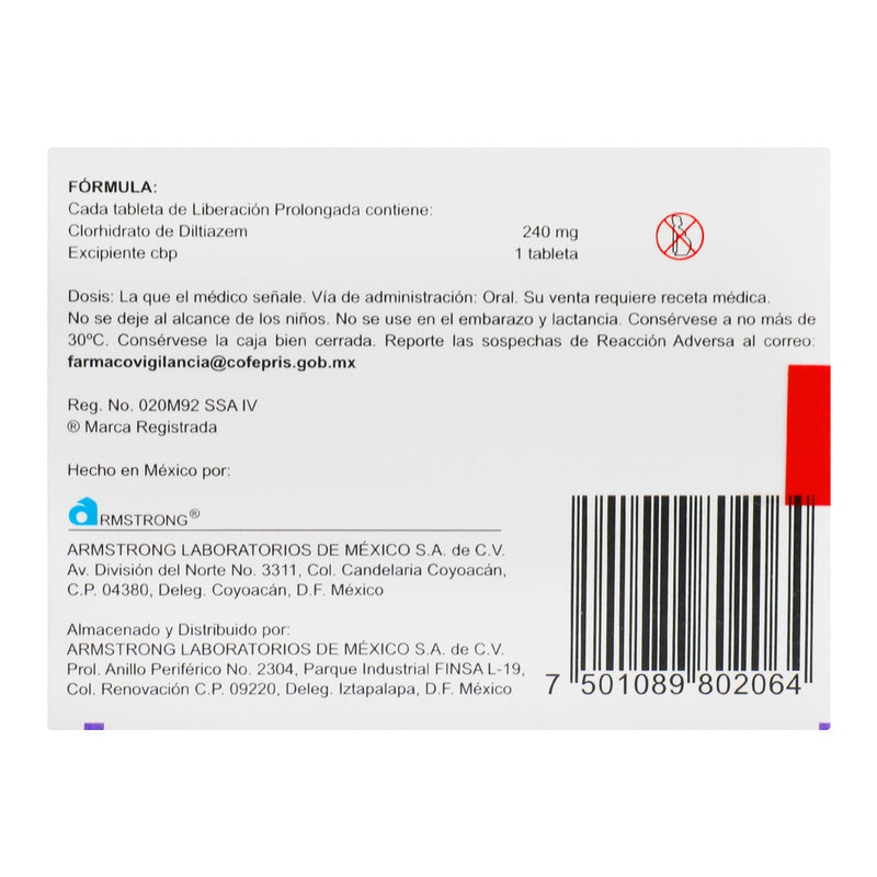Angiotrofin-Retard 240 Mg Con 10 Tabletas 7501089802064  perfil 4