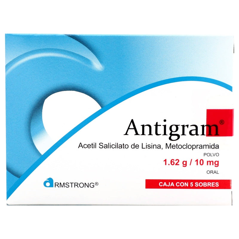 Antigram 1.62/10 Mg Con 5 Sobres 7501089801524 