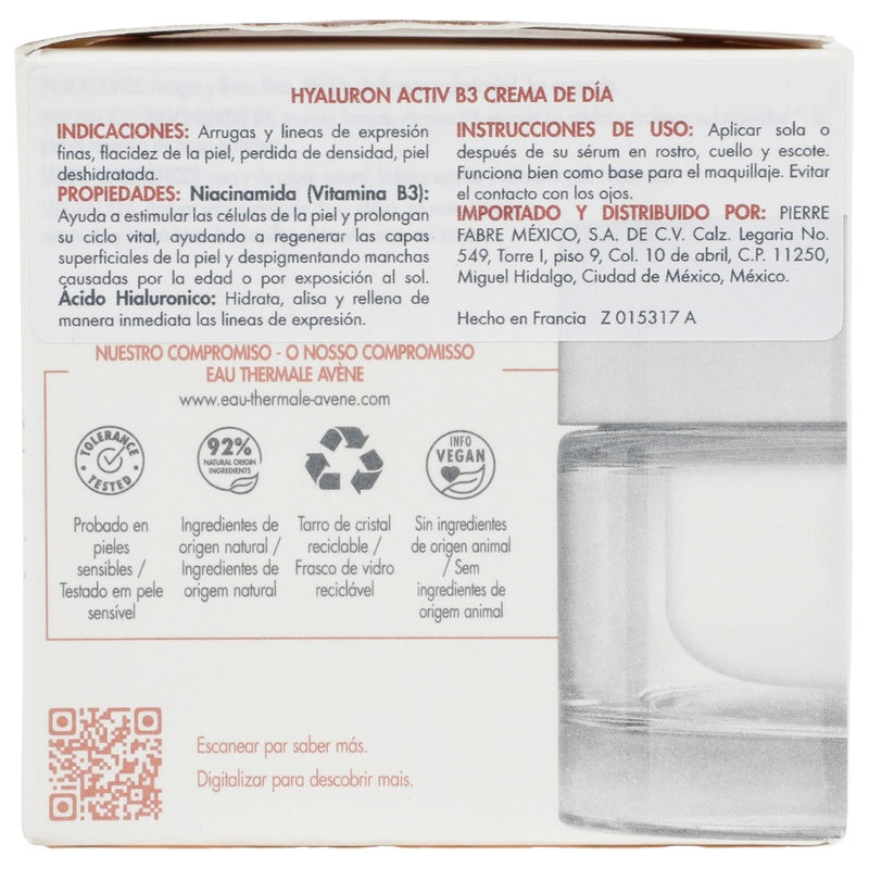 Avene Hyaluron Activ B3 Crema Regeneradora Dia 50 Ml 3282770153170  perfil 5