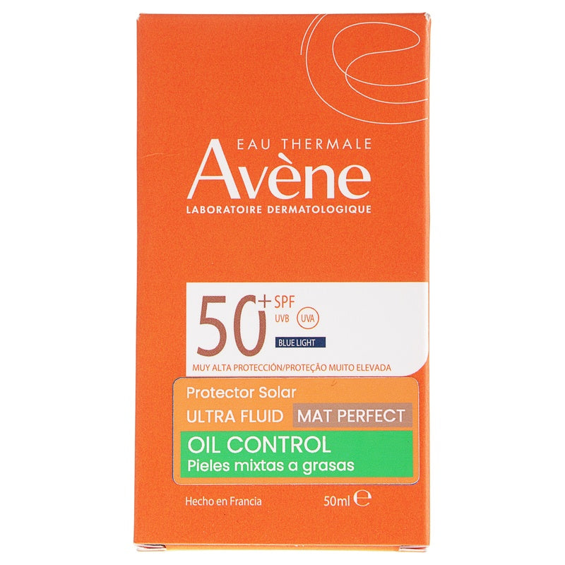 Avene Protector Solar Spf 50 Mate Perfecto 50 Ml 3282770392692  perfil 3