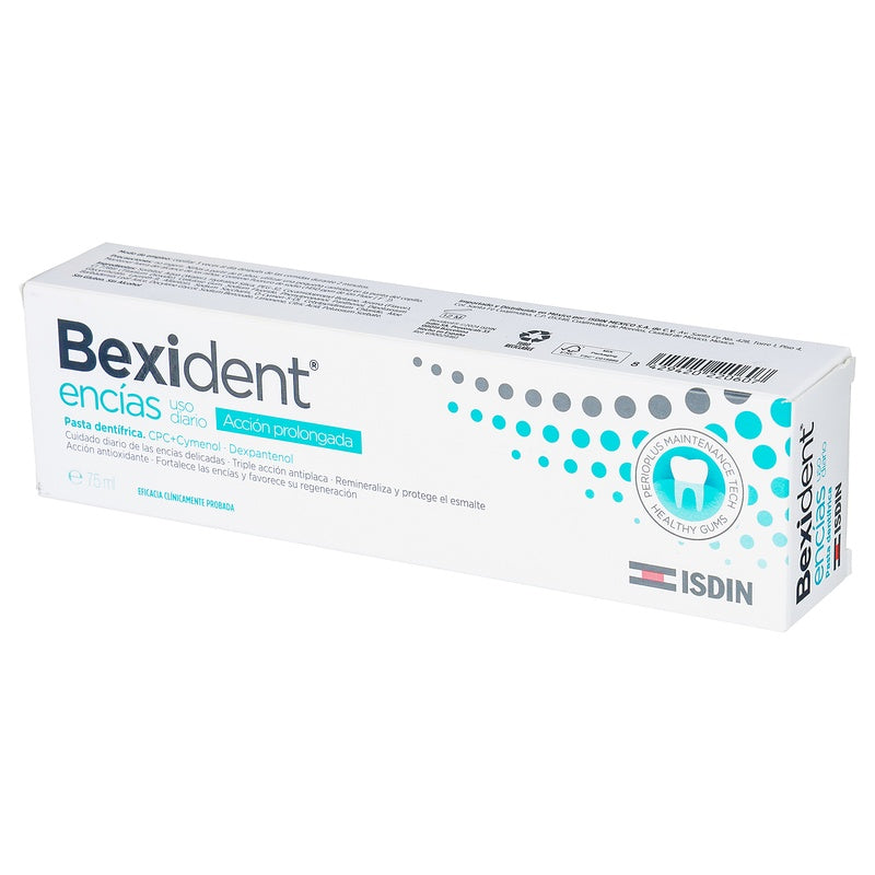 Bexident Encias Pasta Accion Prolongada 75 Ml 8429420220607 