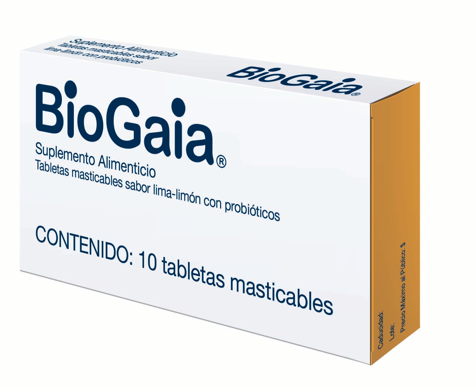 Biogaia Suplemento Alimenticio Lima-Limon Tabletas 10