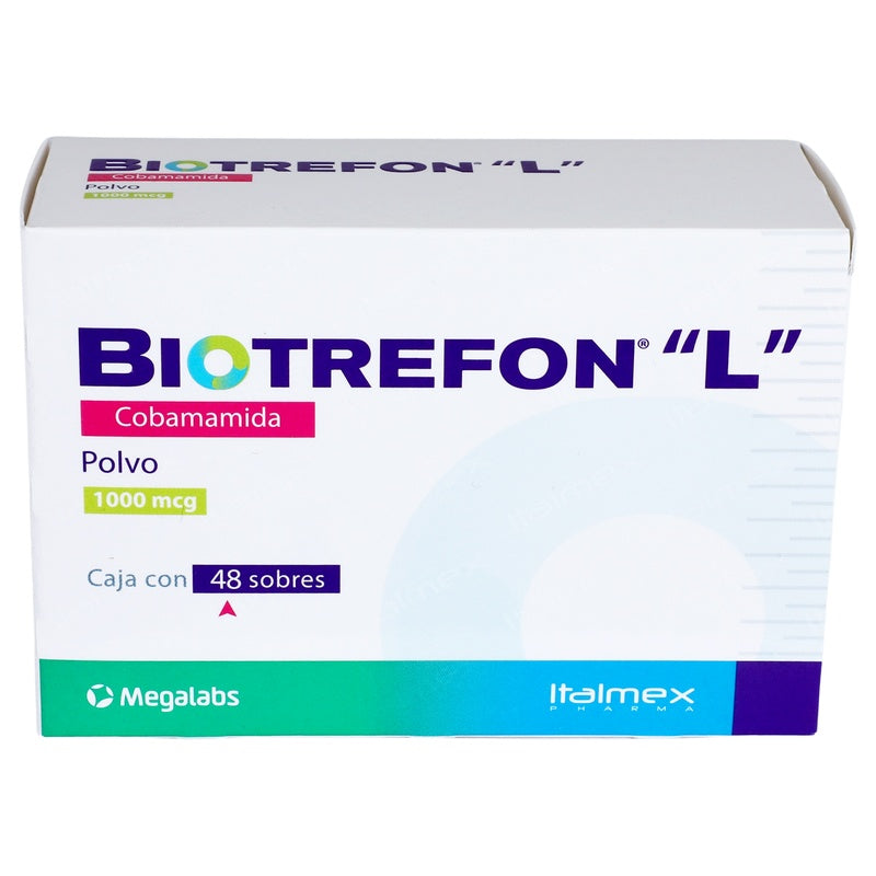 Biotrefon L 1000 Mcg Polvo Con 48 Sobres 7501390914050 