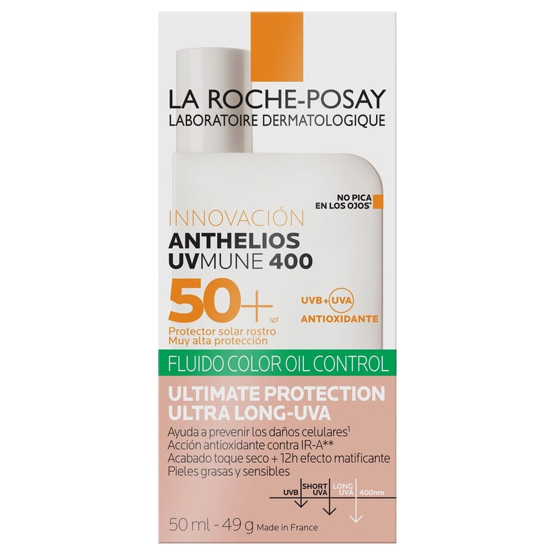 Bloqueador Anthelios Uvmun 400 50+ Color Fluido 50 Ml 3337875847087  perfil 4