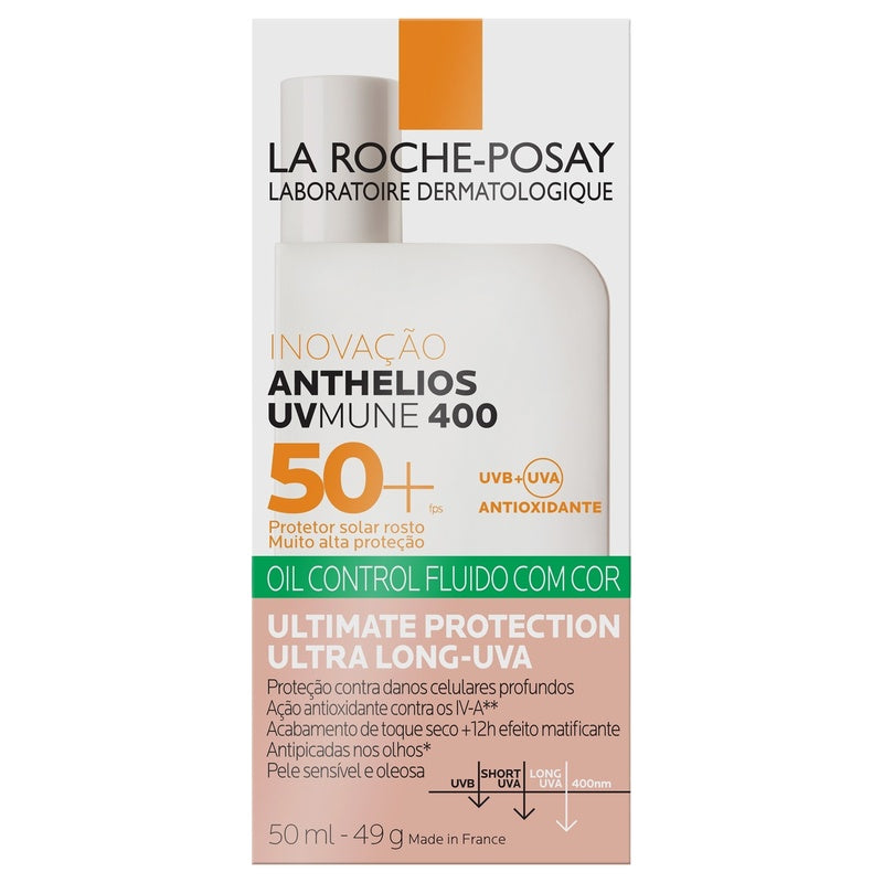 Bloqueador Anthelios Uvmun 400 50+ Color Fluido 50 Ml 3337875847087  perfil 5