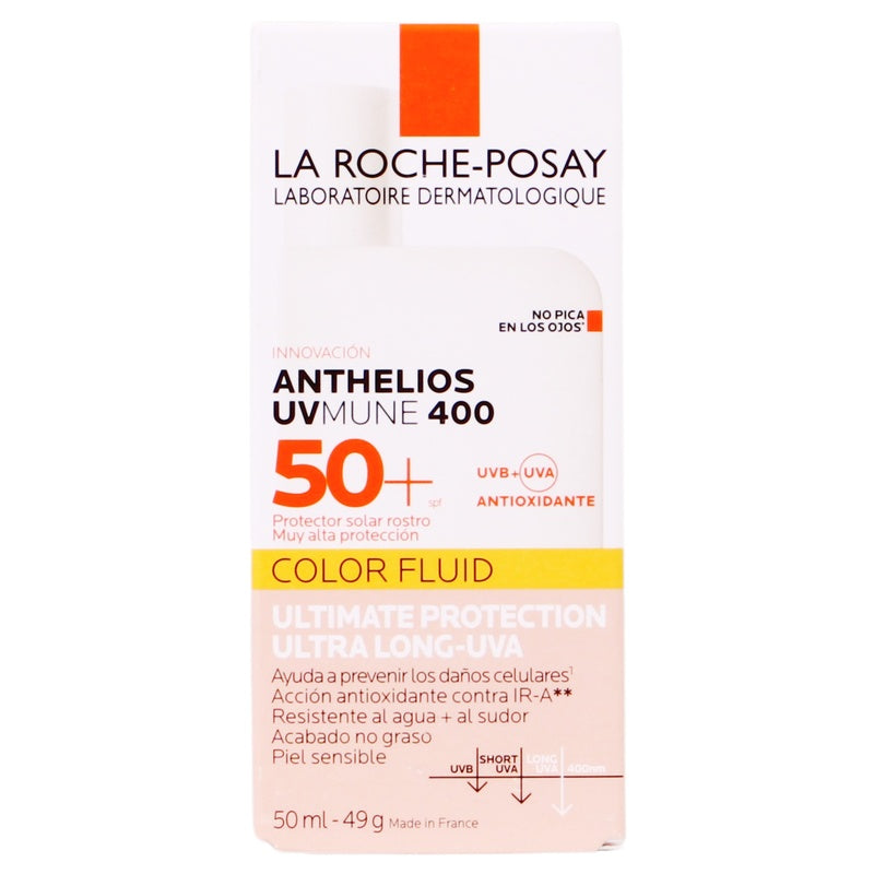 Bloqueador Anthelios Uvmune 400 50 + Color 50 Ml 3337875797641  perfil 2