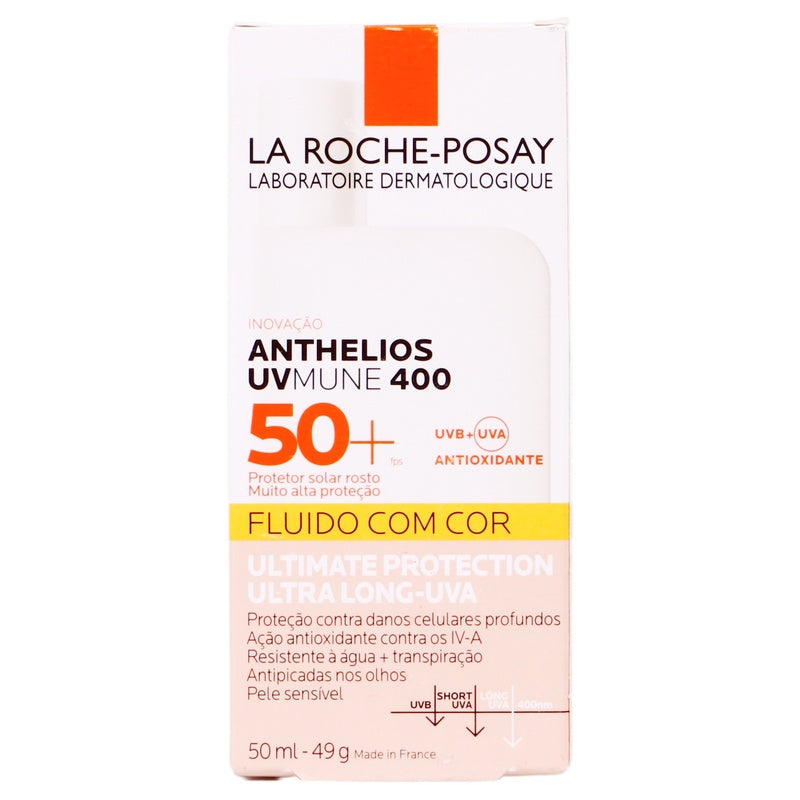 Bloqueador Anthelios Uvmune 400 50 + Color 50 Ml 3337875797641  perfil 4