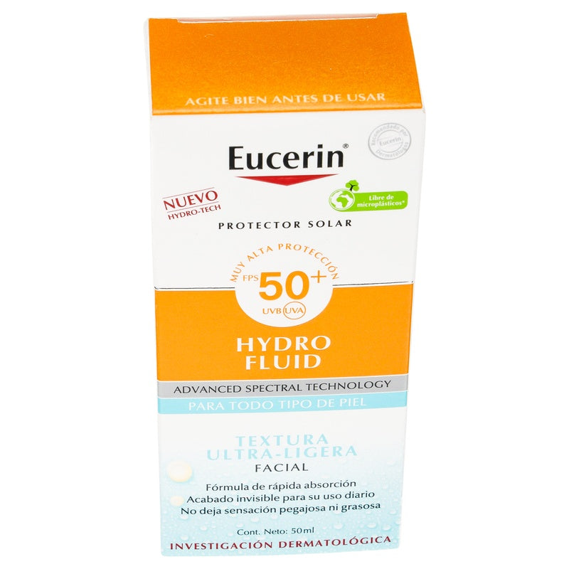 Bloqueador Eucerin Hydro Fluido Fps 50 50 Ml 4005900994776 perfil 9