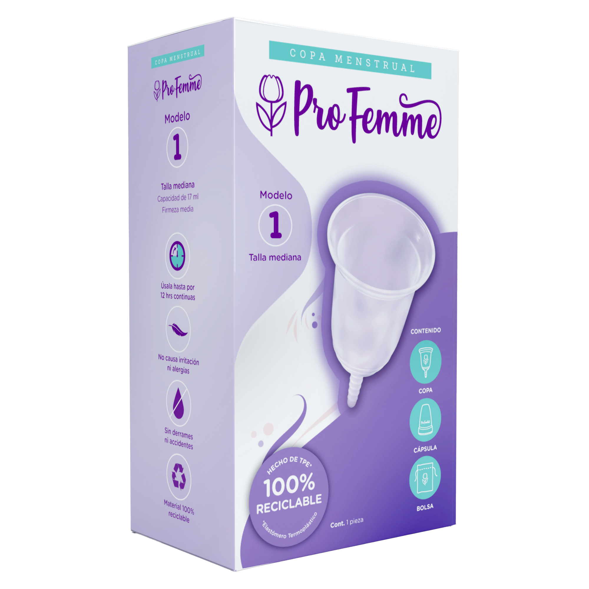 Copa Menstrual Profemme 1 Pieza
