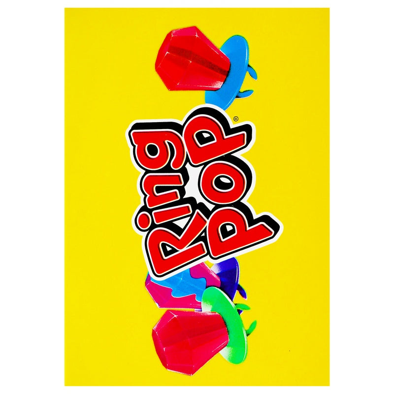 Caja Caramelo Ring Pop Con 12 Piezas 168 G 7896624202509 