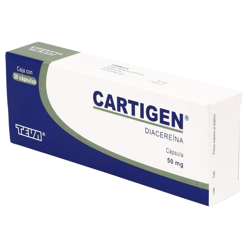 Cartigen 50 Mg Con 20 Capsulas 7501250838359 
