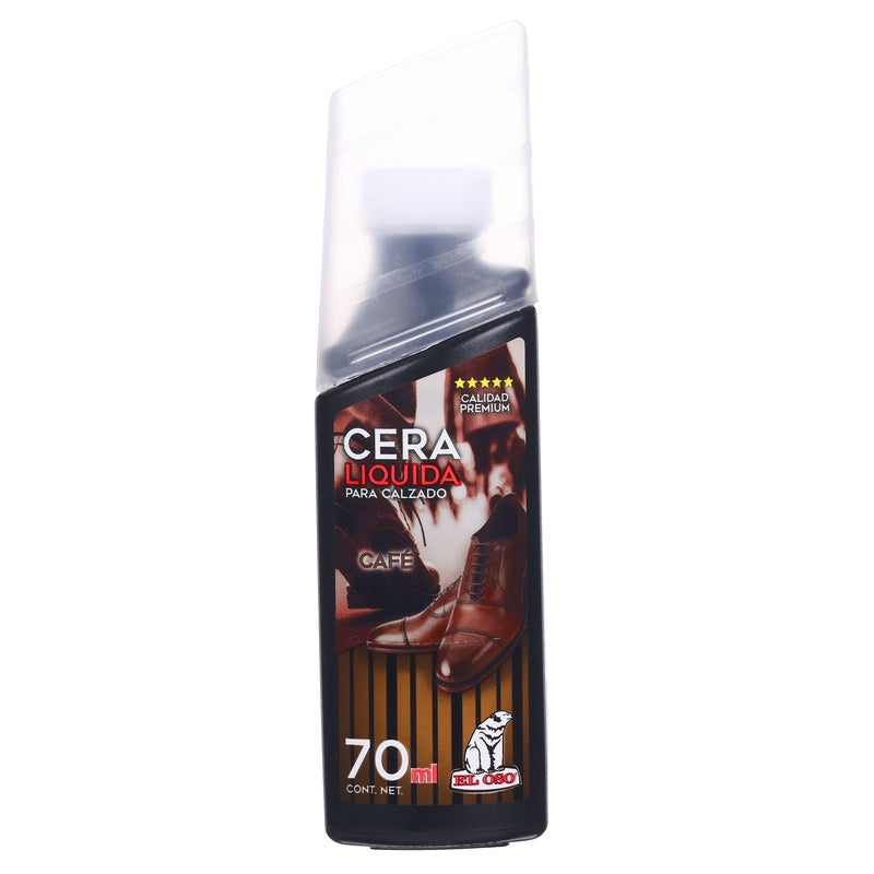 Cera Liquida Cafe 70 Ml El Oso 718644085016  perfil 6