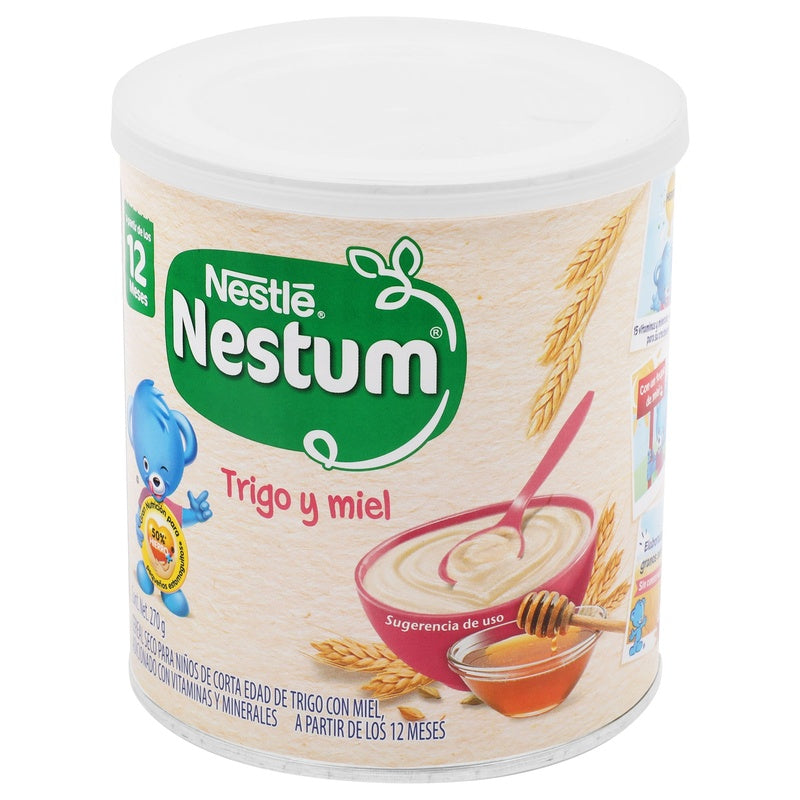 Cereal Infantil Nestum Trigo-Miel 270 G 7501058614193  perfil 11