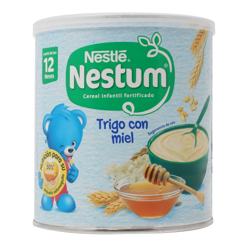 Cereal Infantil Nestum Trigo-Miel 270 G 7501058614193  perfil 16