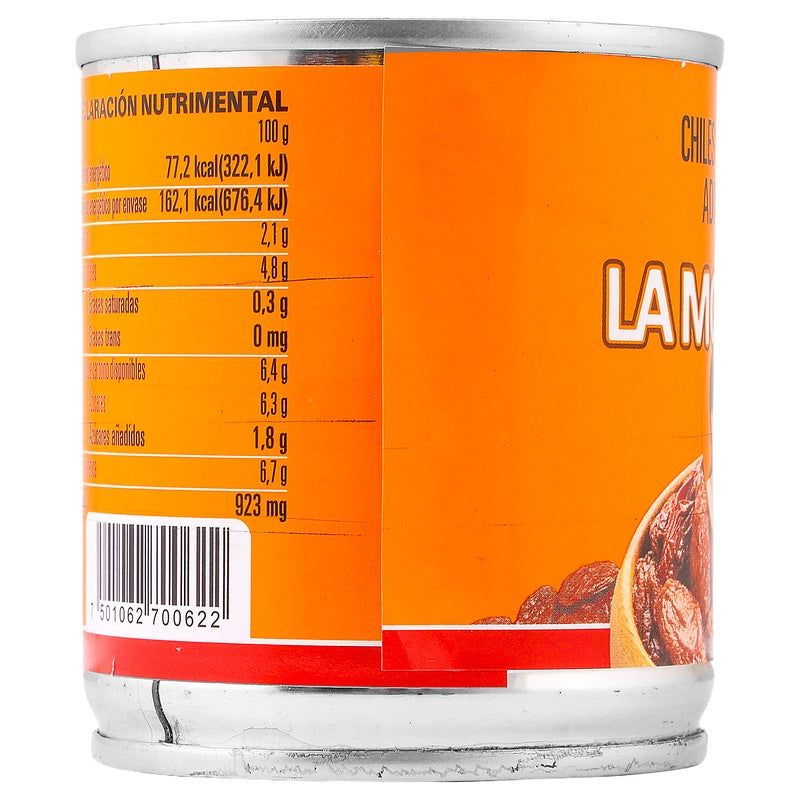 Chiles Chipotles La Morena 210 Gr 7501062700622  perfil 3