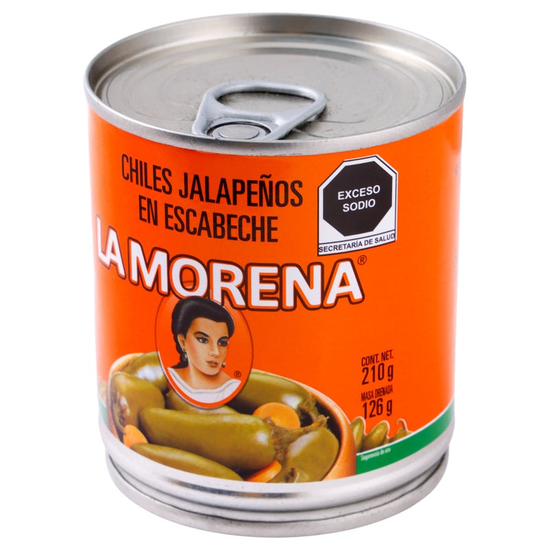 Chiles Jalapeños 210 G La Morena 7501062700042 
