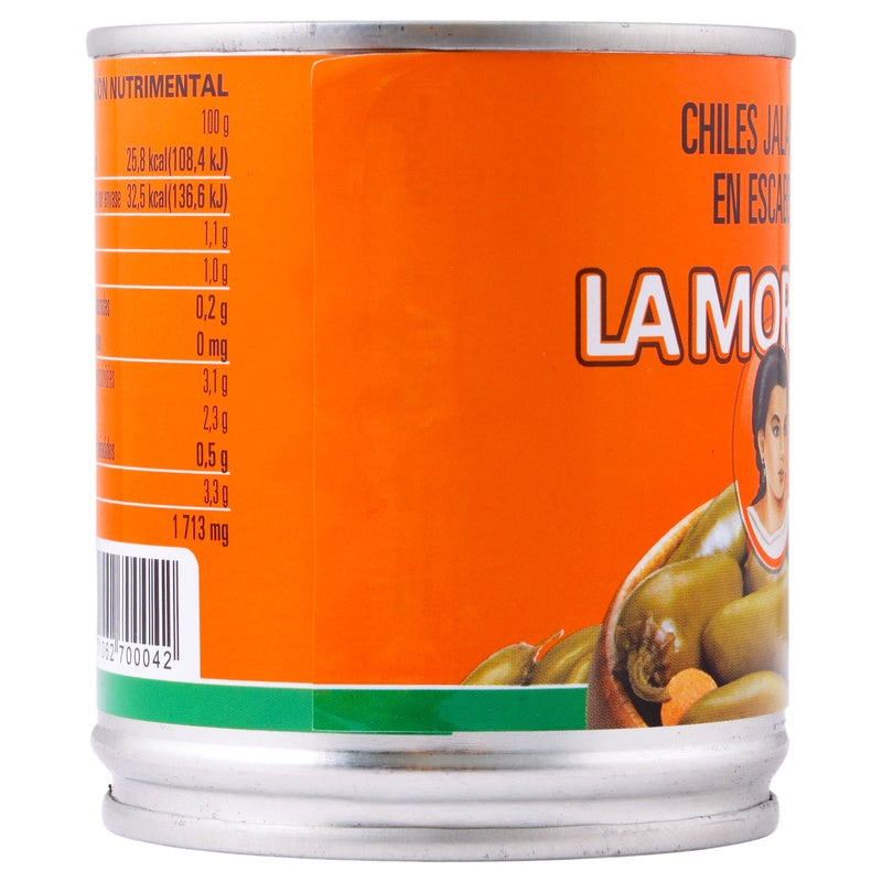 Chiles Jalapeños 210 G La Morena 7501062700042  perfil 2