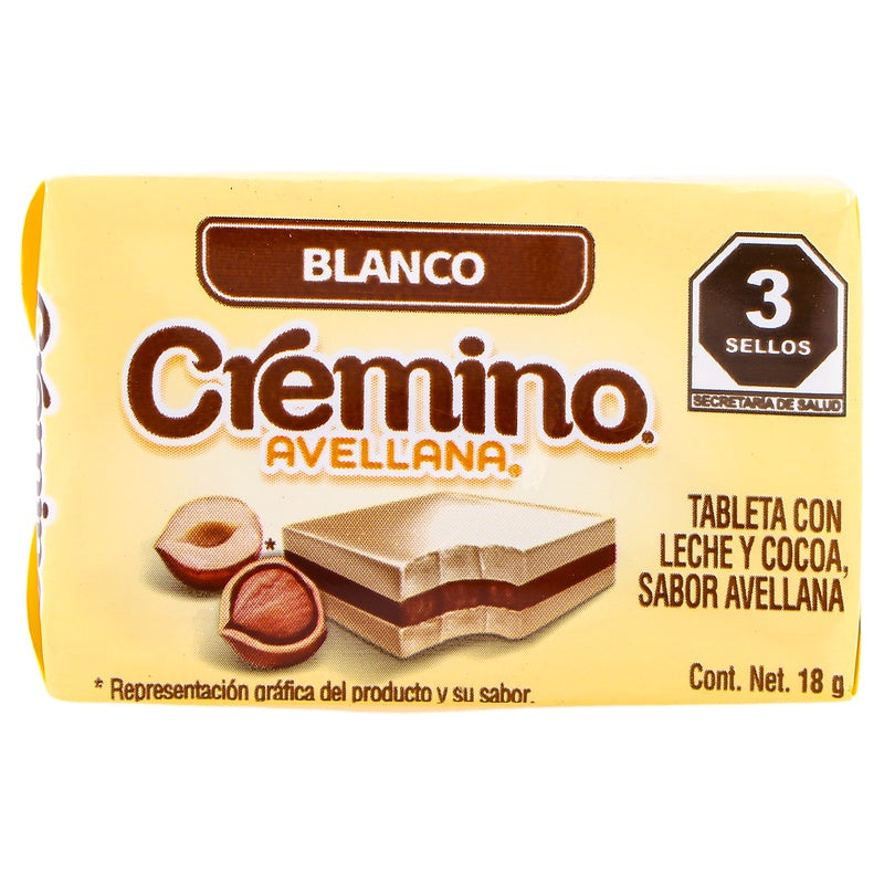 Chocolate Cremino Blanco 18 G 75024628  perfil 2