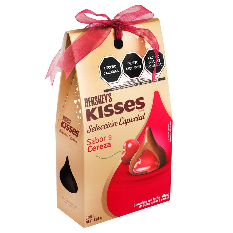 Chocolate Hersheys Kisses Cereza 120 G 7501024546138  perfil 3