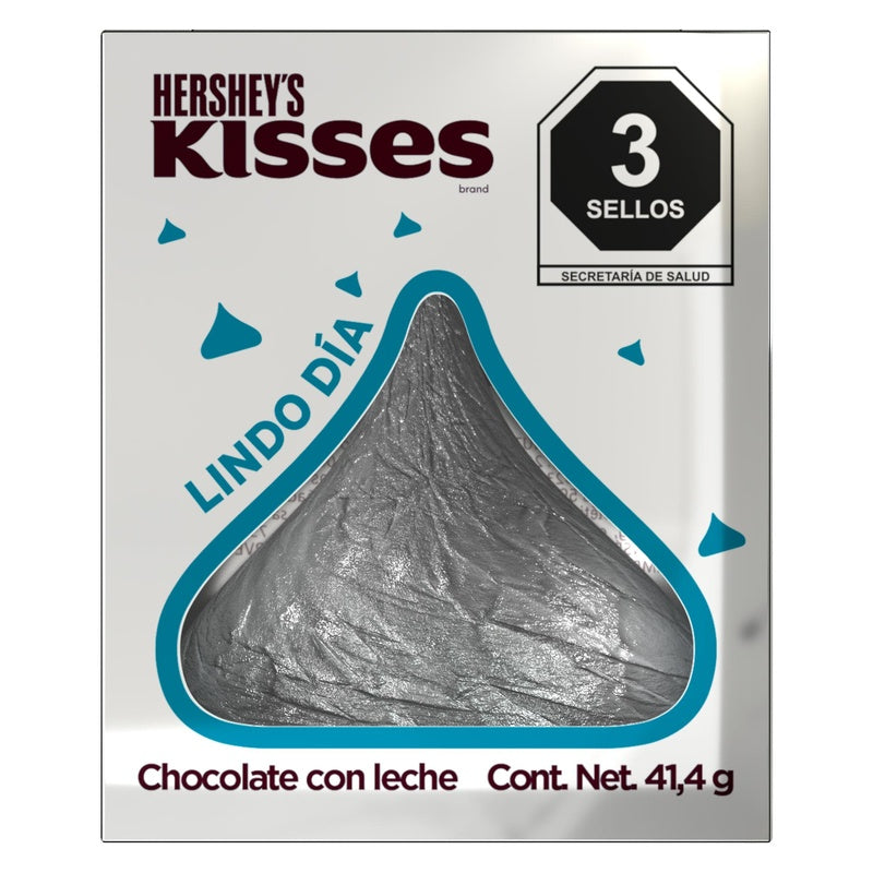 Chocolate Hersheys Kisses Cuadro Junior 41,4 G Pieza 75020149 perfil 4