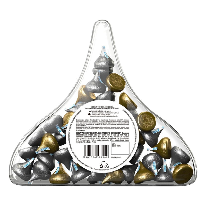 Chocolate Hersheys Kisses Surtido 265 G 7501024581542 