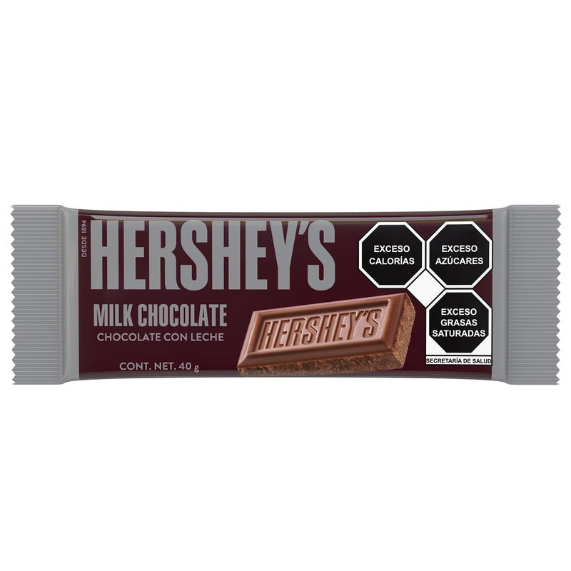 Chocolate Hersheys Milk Barra 40 G 7501024511310  perfil 2
