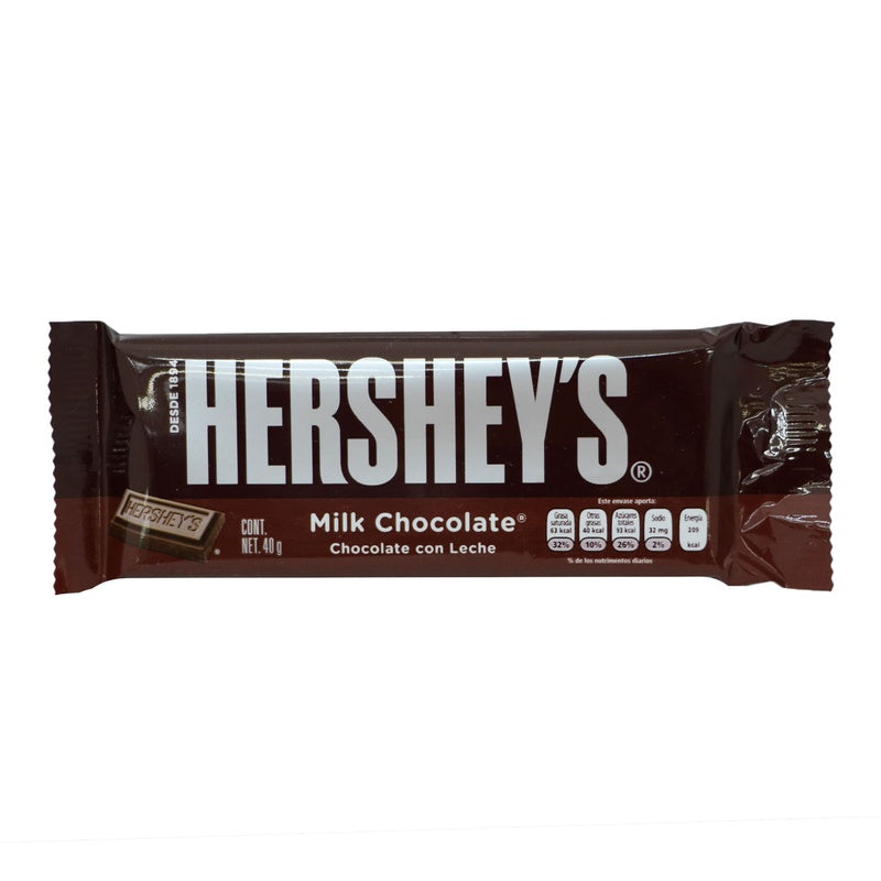 Chocolate Hersheys Milk Barra 40 G 7501024511310  perfil 3