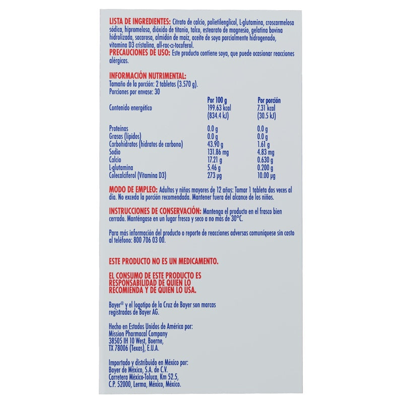 Citracal D Fem Suplemento Alimenticio Con 60 Tabletas 7501008499610  perfil 2