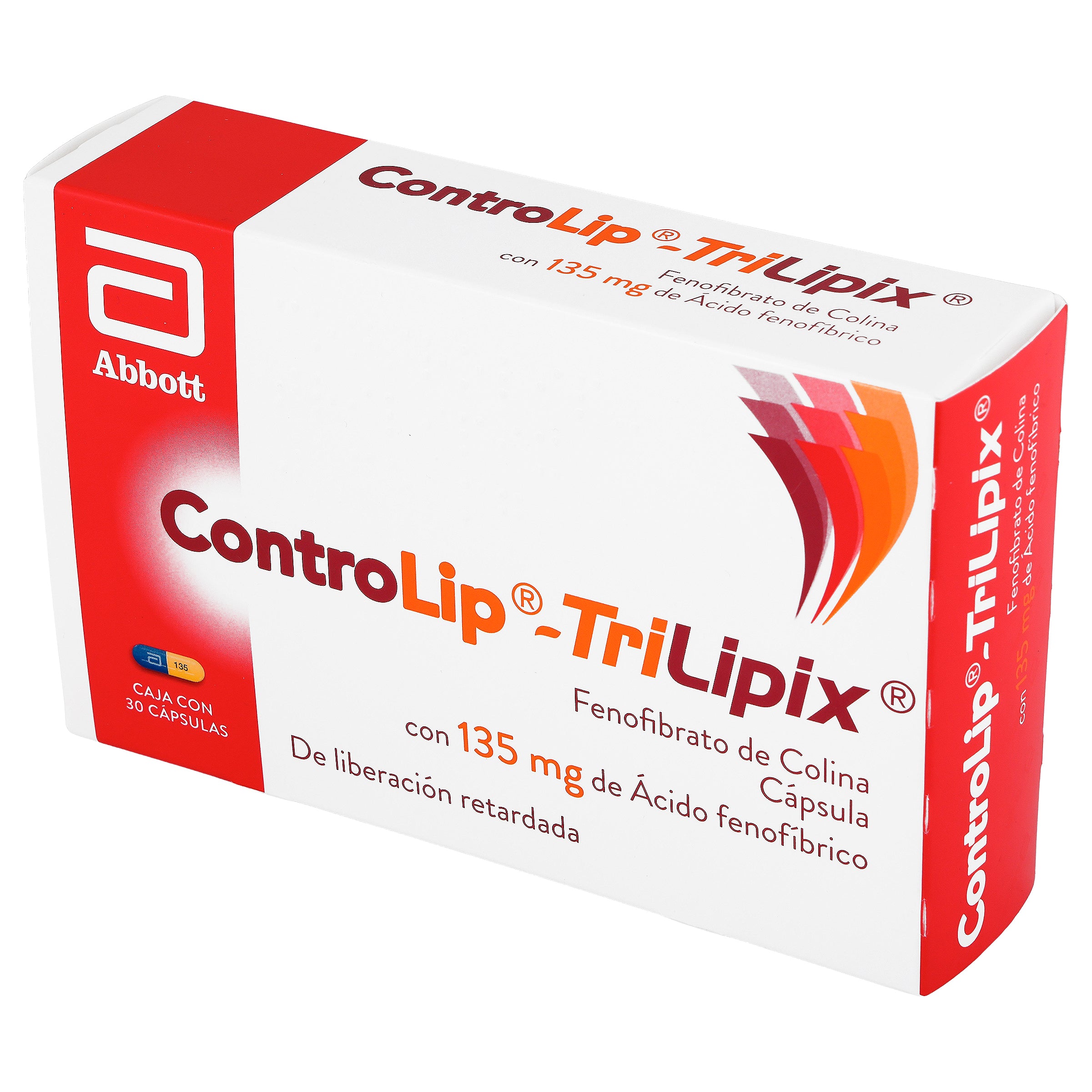 Controlip Trilipix 135 Miligramos Capsulas  30 7501033959936