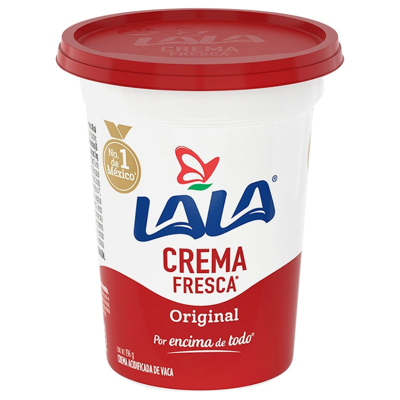 Crema Acida Entera Lala 200 Ml 7501020513134  perfil 3