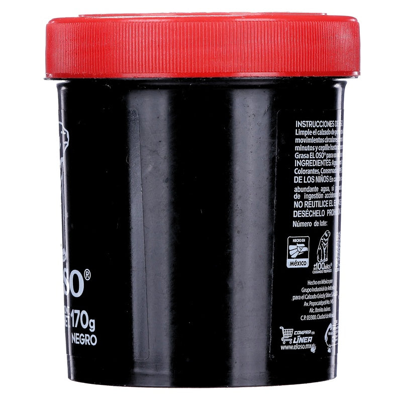 Crema Fina Para Calzado 170 G El Oso 718644080707  perfil 4