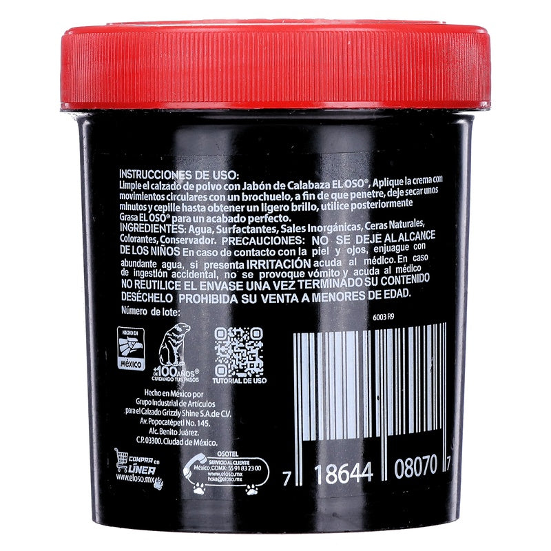 Crema Fina Para Calzado 170 G El Oso 718644080707  perfil 8