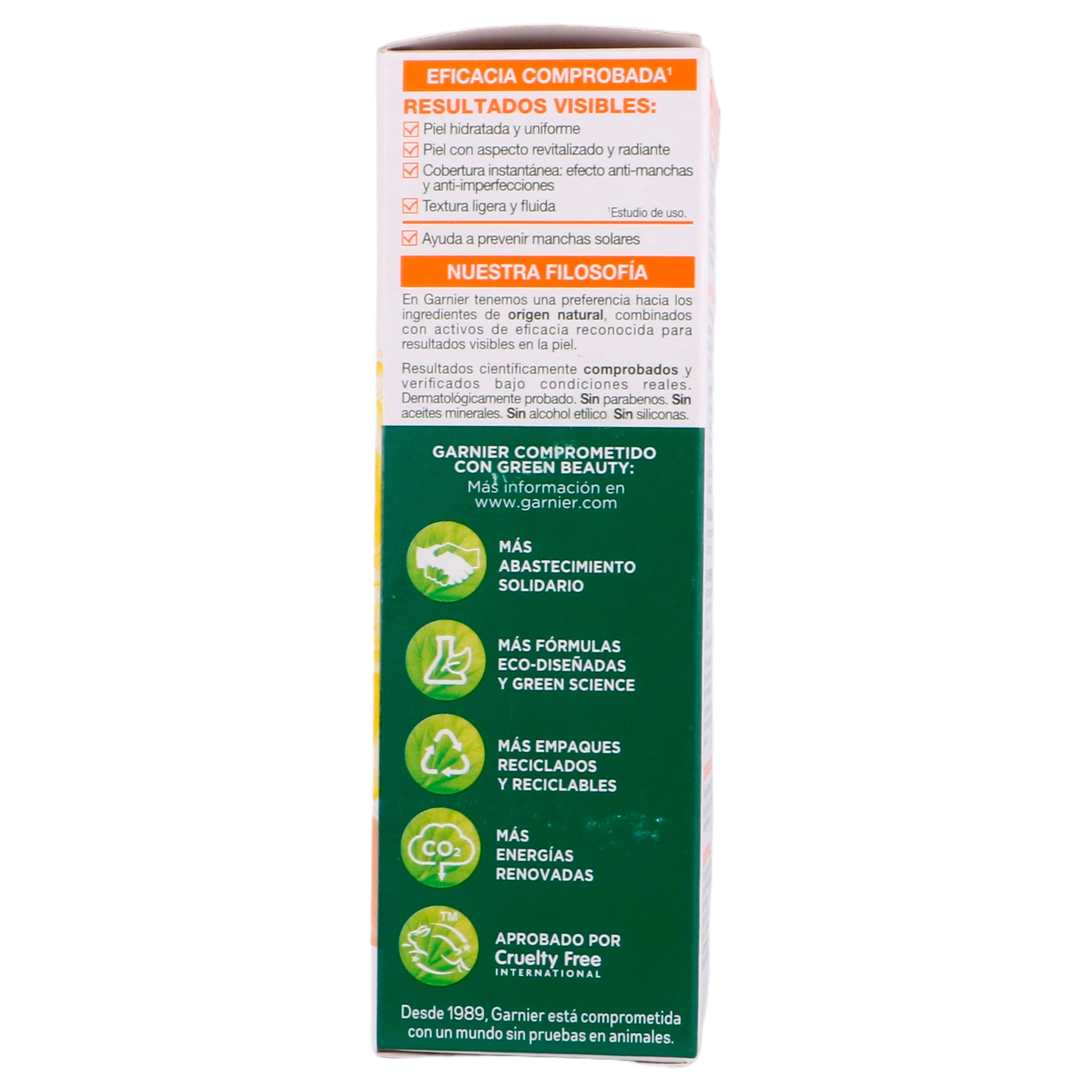 Crema Garnier Express Tono Claro Hidratante Con Color 40 G 7899706192910 perfil 5