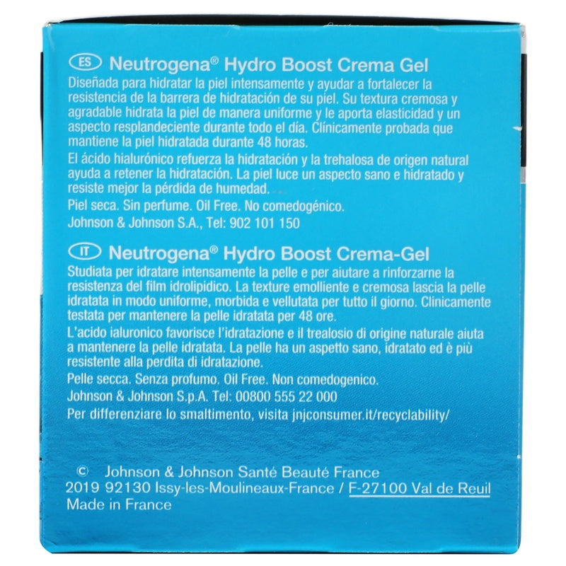 Crema Gel Neutrogena Hydro Boost 50 Ml 3574661309743  perfil 6