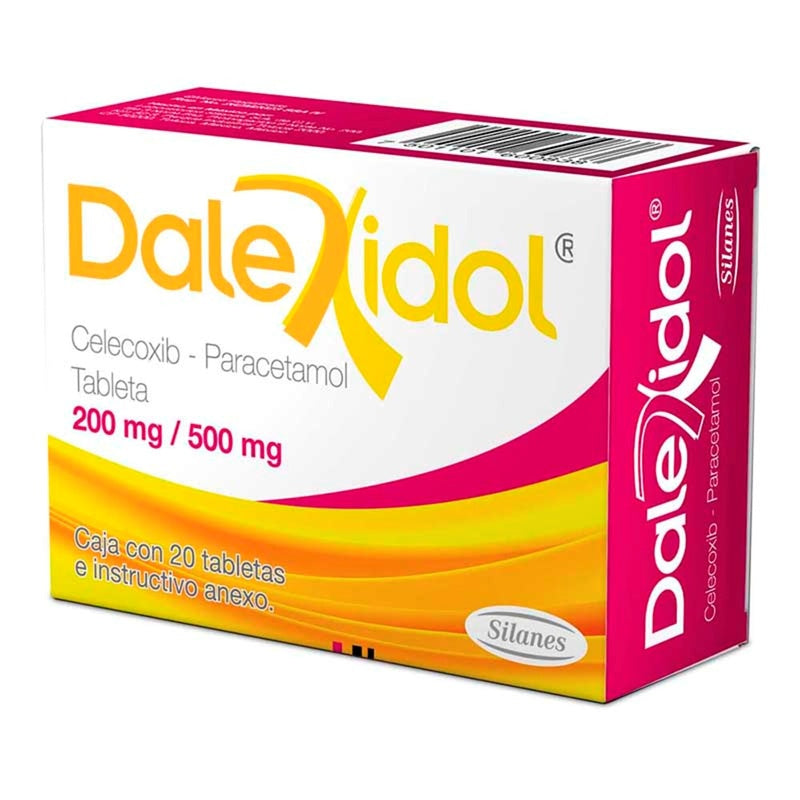 Dalexidol 200/500 Mg Con 20 Tabletas 7501101600838  perfil 2
