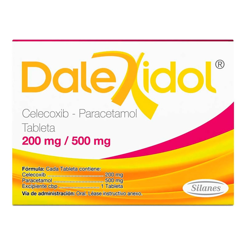 Dalexidol 200/500 Mg Con 20 Tabletas 7501101600838  perfil 4