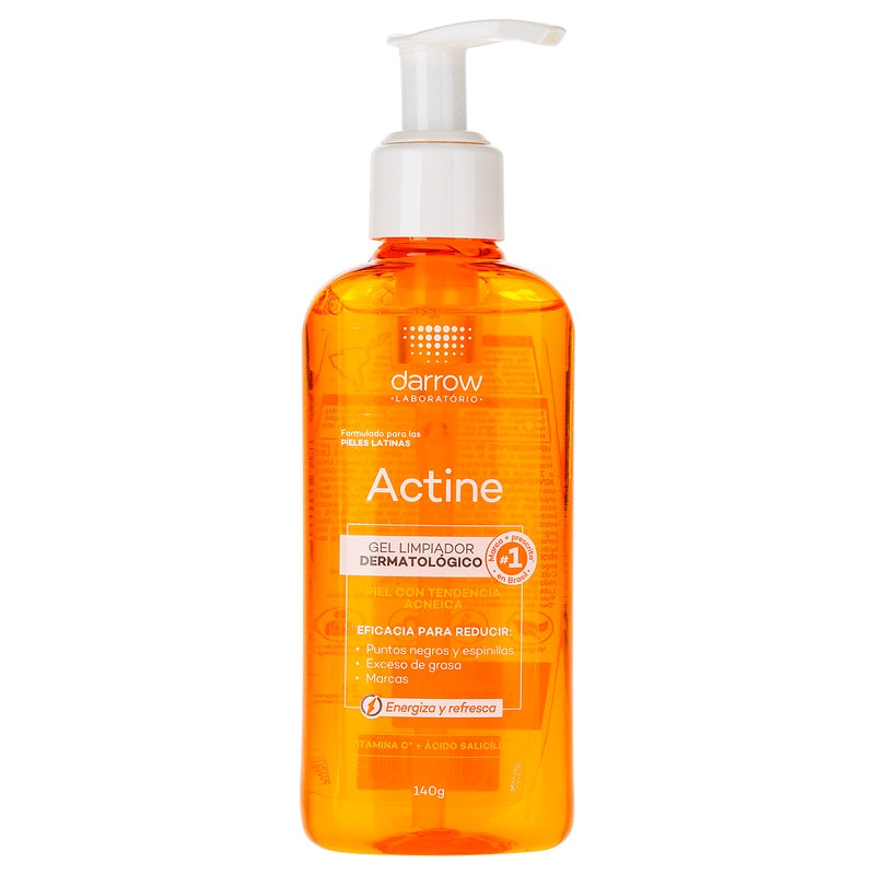 Darrow Actine Gel Limpiador 140 Ml 3282770153477  perfil 3
