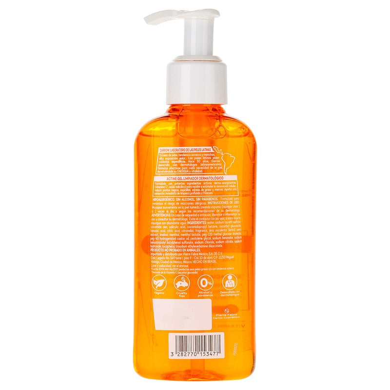 Darrow Actine Gel Limpiador 140 Ml 3282770153477  perfil 8