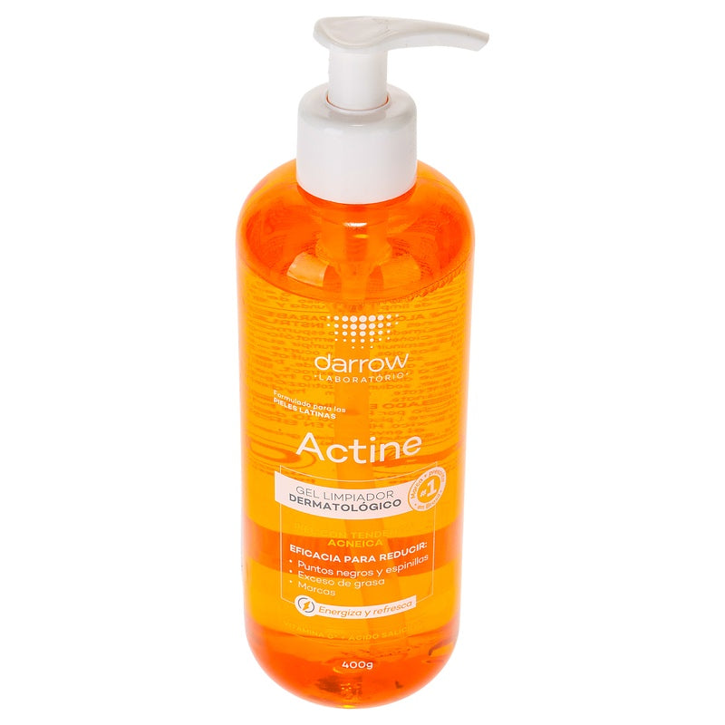 Darrow Actine Gel Limpiador Acne 400 G 3282770153507  perfil 8