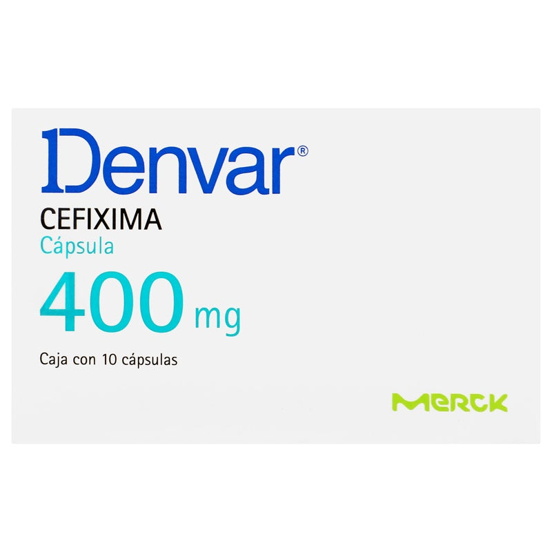 Denvar 400 Mg Con 10 Capsulas 7501298216331 