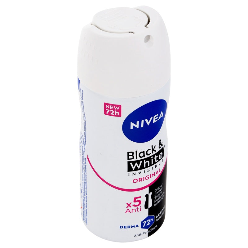 Desodorante Nivea Black & White Original Spray 100 Ml 4005900388353 perfil 4
