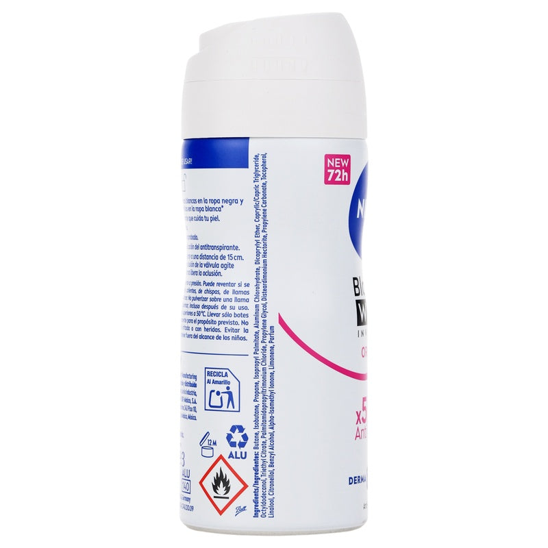 Desodorante Nivea Black & White Original Spray 100 Ml 4005900388353 perfil 6